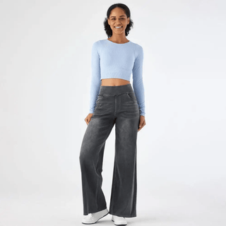 PANTALON CONFORTABLE AVEC TAILLE ÉLASTIQUE