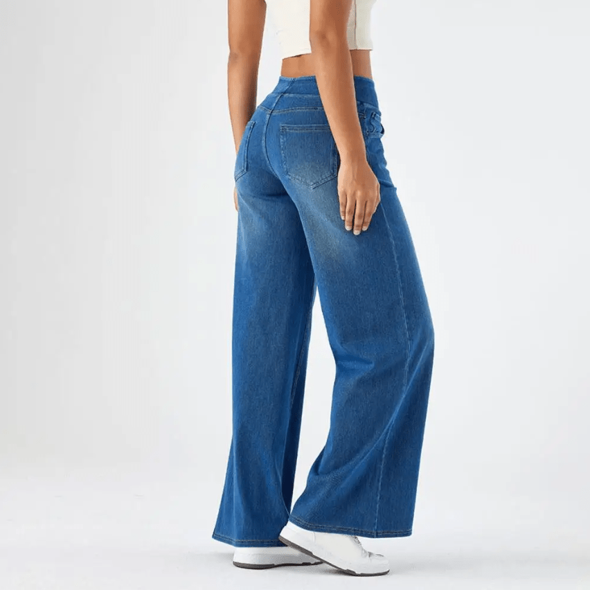 PANTALON CONFORTABLE AVEC TAILLE ÉLASTIQUE