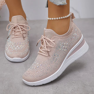 Jade | Sneakers Slip-On Élastiques Brillantes