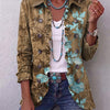 Blanche | Veste Bohème Fleurie Vintage Dégradée à Volants
