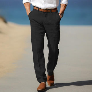PANTALON HOMME LUXE EN LIN PREMIUM