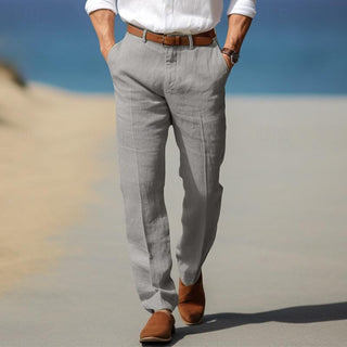 PANTALON HOMME LUXE EN LIN PREMIUM